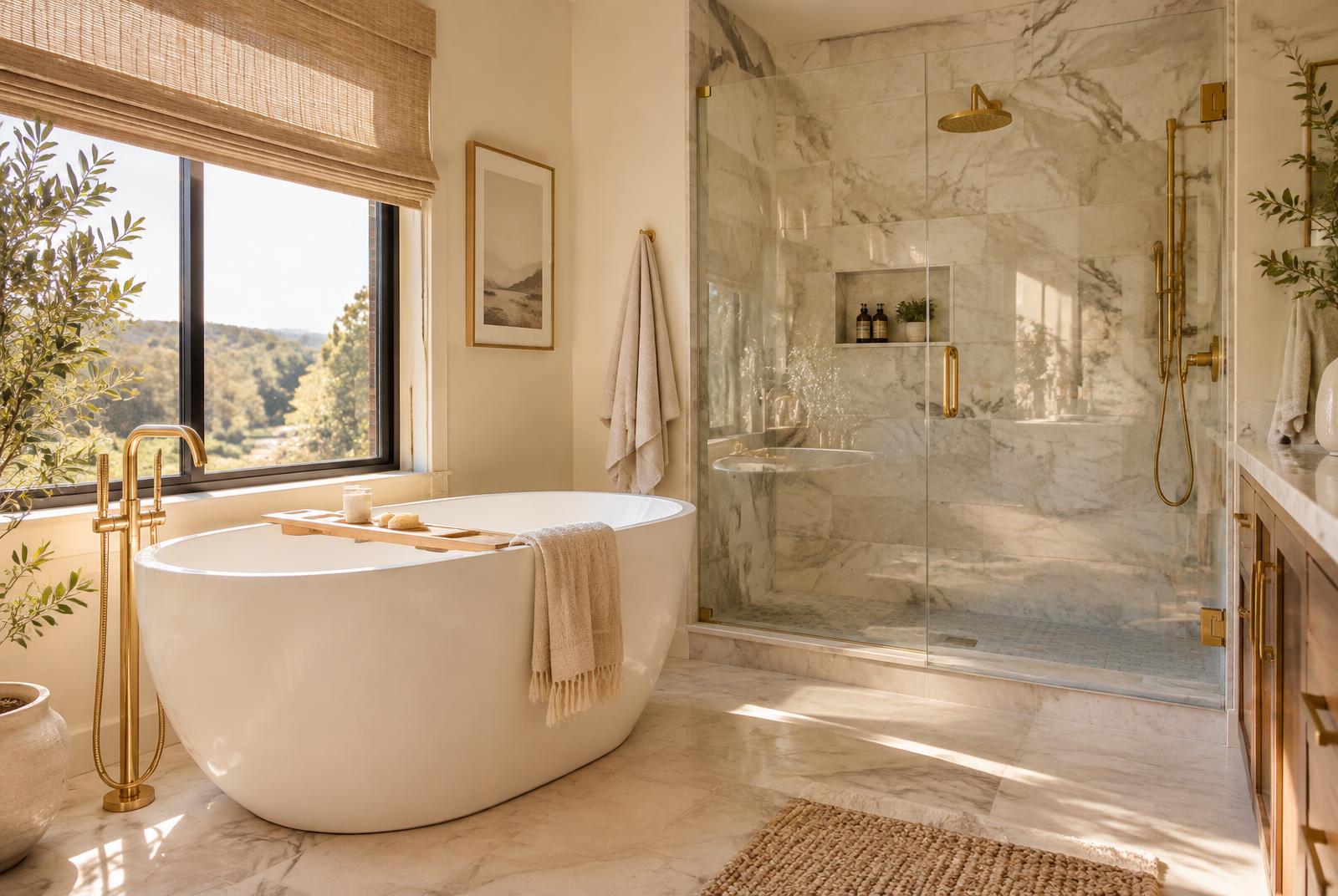 Showers & Bathtubs work by All American Plumbing Heating & Air